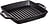 Staub Grillpanna fyrkantig 23 cm, svart, gjutjärn, med två handtag