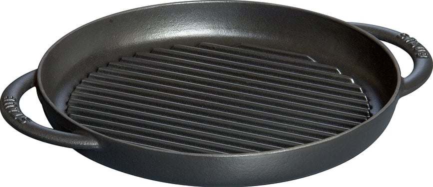 Staub Grillpfanne 26 cm mit zwei Griffen