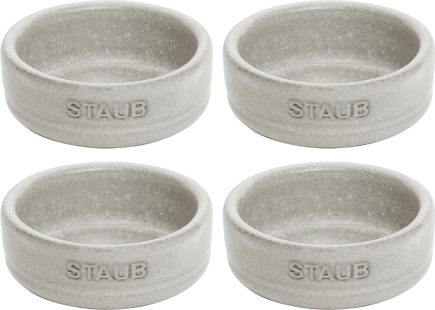 Staub Kastme- ja dipikausid 50 ml valge trühvel 4 tk.