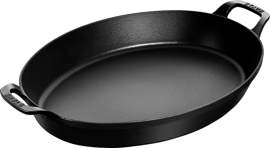 Staub Küpsetus- ja serveerimisnõu 3,7 l ovaalne