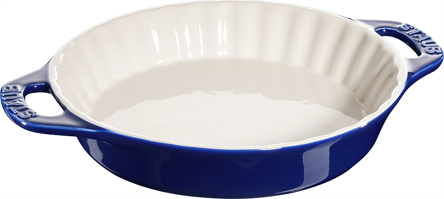 Staub Moule à Tarte 24 cm, bleu