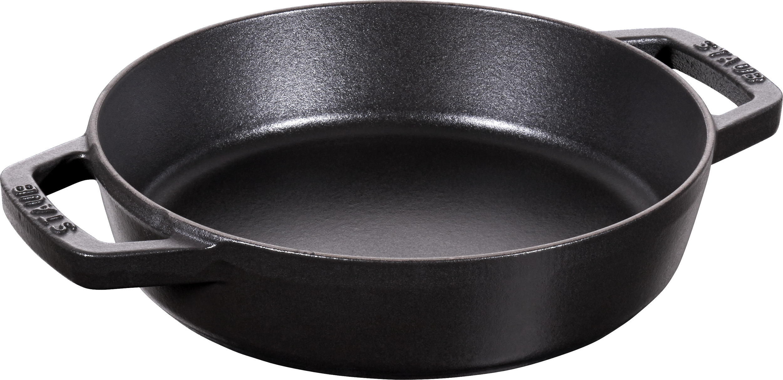 Staub Pfanne 20 cm schwarz mit zwei Griffen