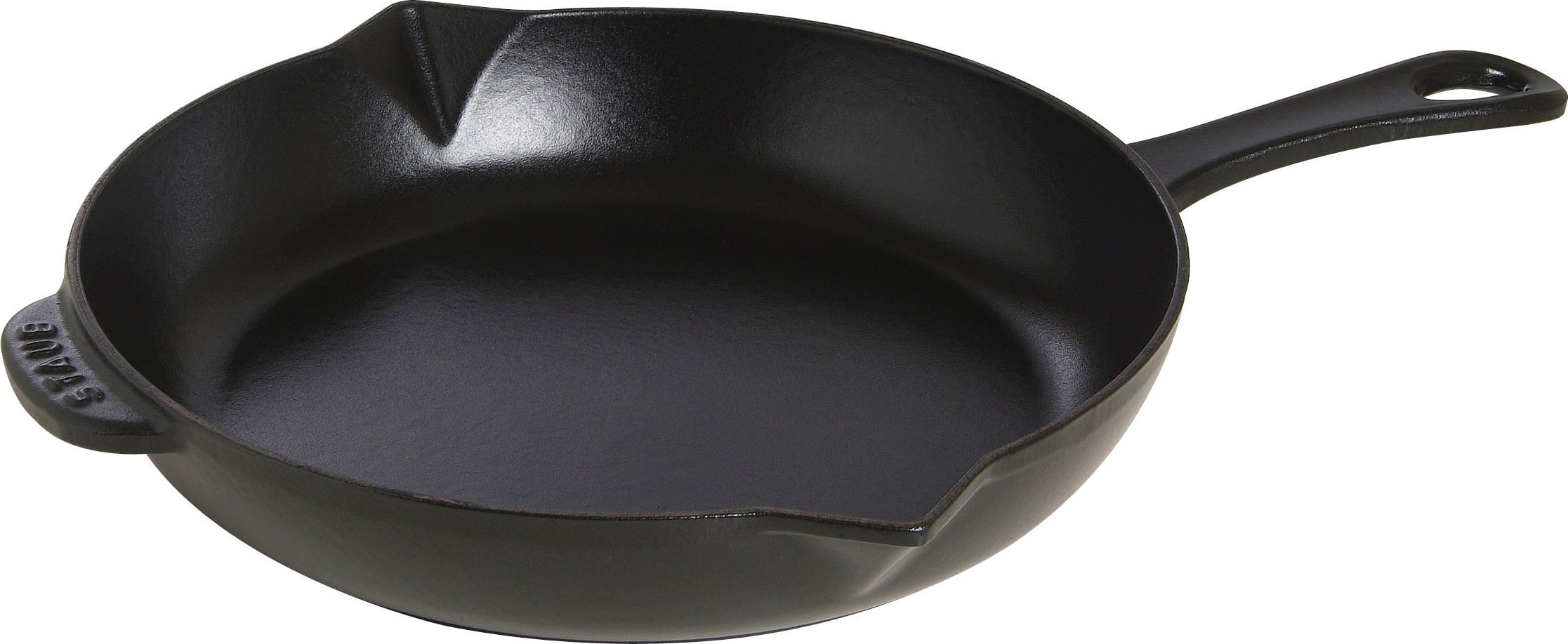 Staub Pfanne 26 cm schwarz mit Metallgriff