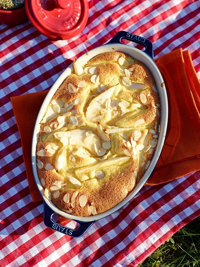 Staub Plat à Four ovale, 1,1 L, bleu