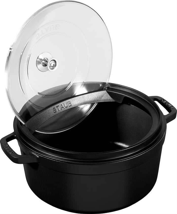 Staub Poklopac za lonac 26 cm stakleni