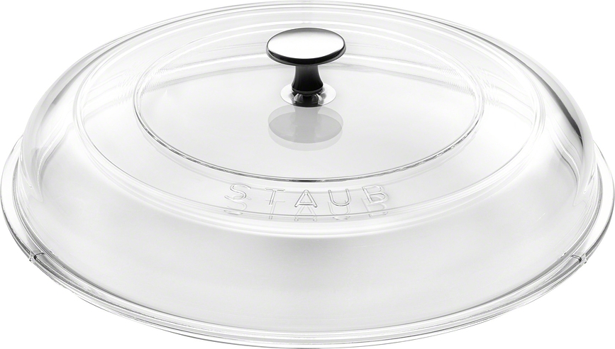 Staub Pokrov za ponev, 20 cm, steklen