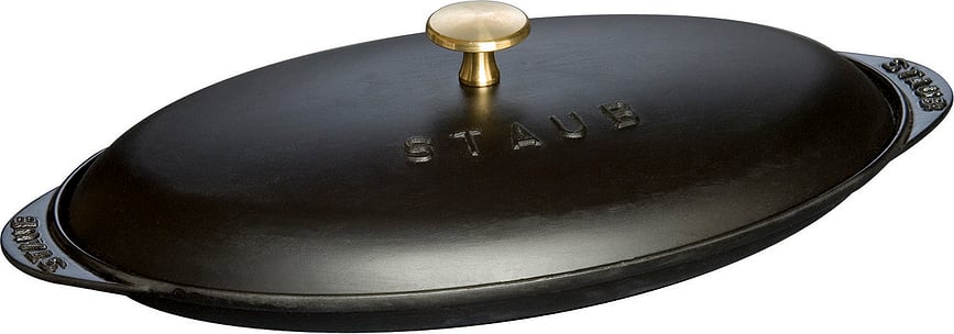 Staub Servierteller 36 cm mit Deckel