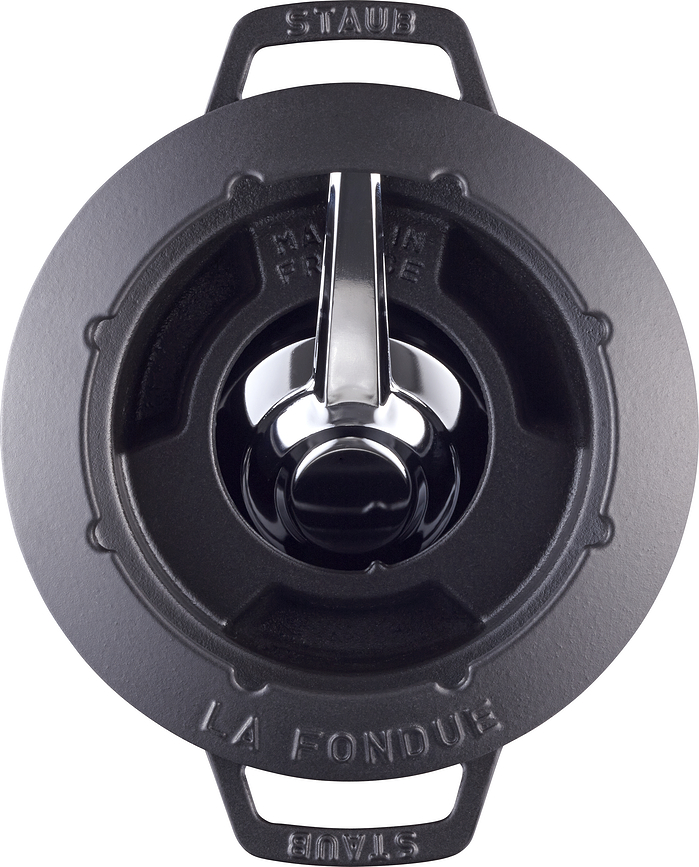 Staub Set za fondi, 20 cm, bela tartuf, 10 kosov