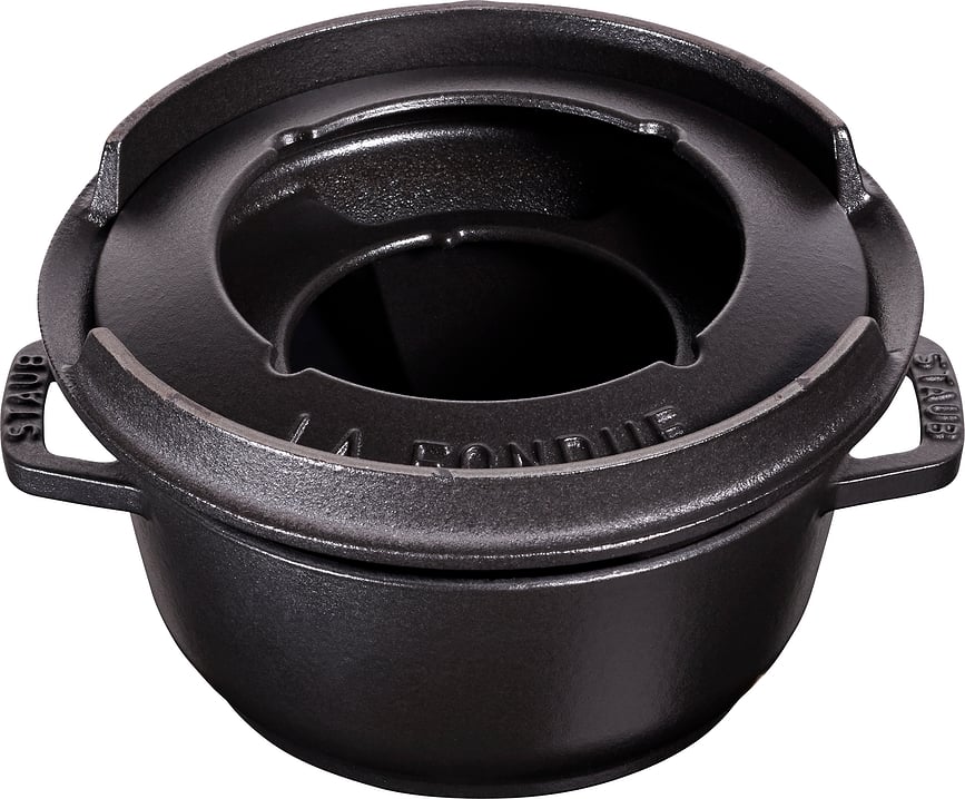 Staub Set za Fondue 16 cm crveni Set od 8 dijelova