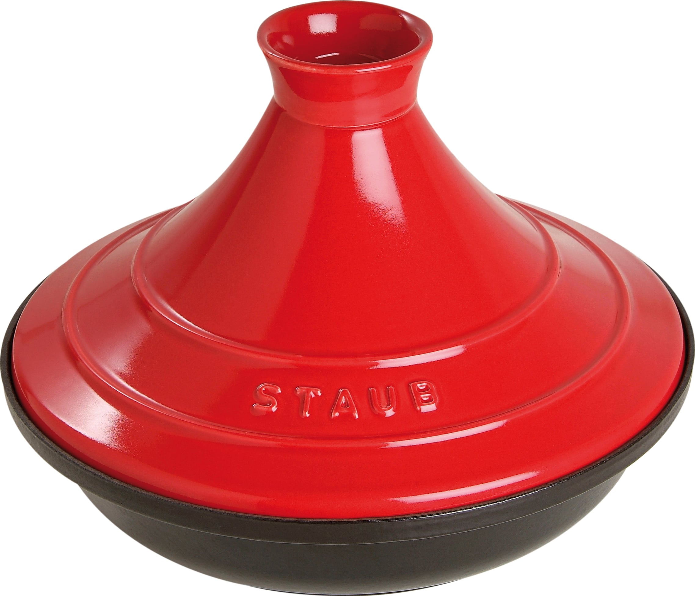 Staub Tajine Schiff 28 cm rot