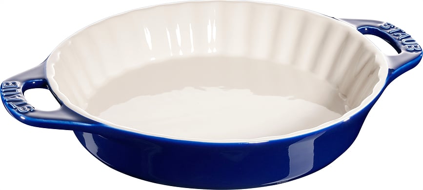 Staub Tarteform 24 cm blau