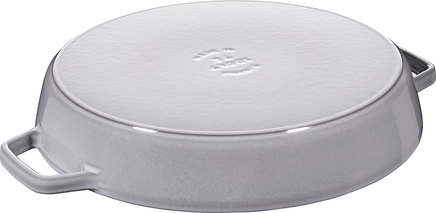 Staub Τηγάνι με δύο λαβές, 34 cm, μαύρο