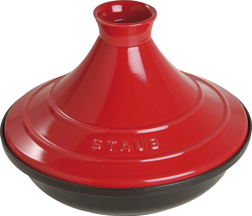 Таджин Staub 28 см, червоний