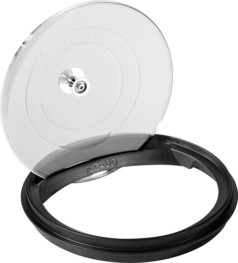 Tapa de cristal Staub, 26 cm, para olla