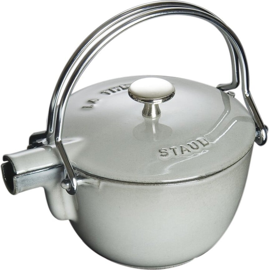 Tetera de hierro fundido Staub, 1,15 L, gris grafito