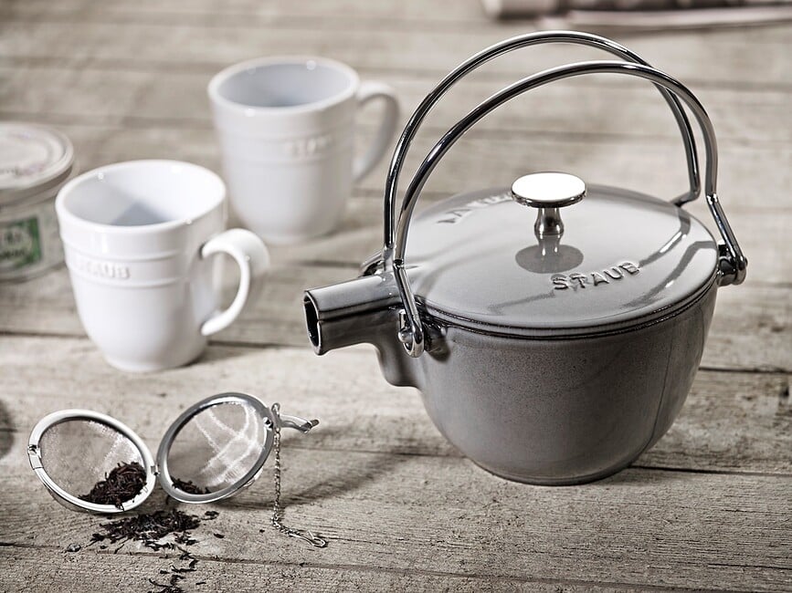 Hervidor Staub, 1,15 L, negro