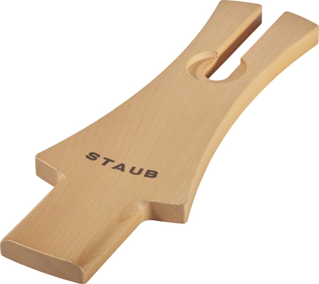 Uchwyt do pokrywki Staub 24 cm drewniany
