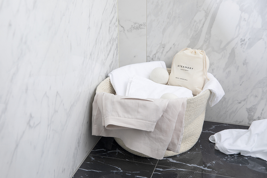 Bolas de lana para secadora Steamery, 4 unidades