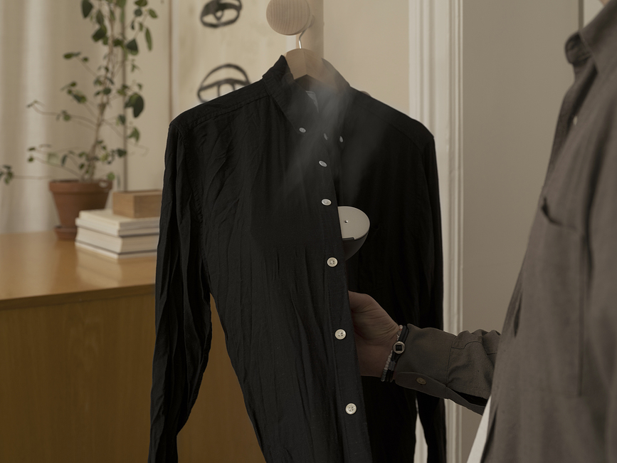 Cirrus 3 Ατμοκαθαριστής Ρούχων Χειρός, ροζ