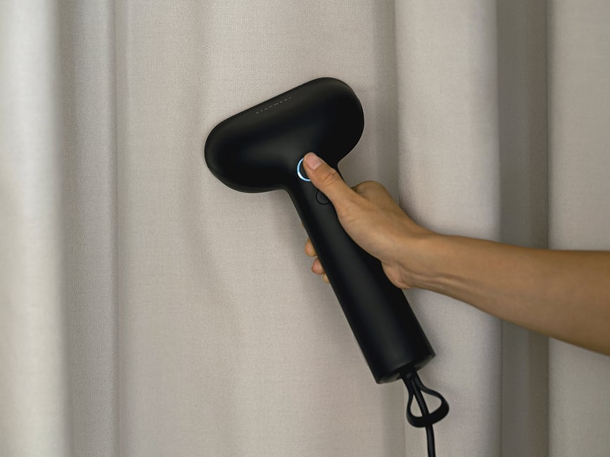 Cirrus X Défroisseur Vapeur portable, noir