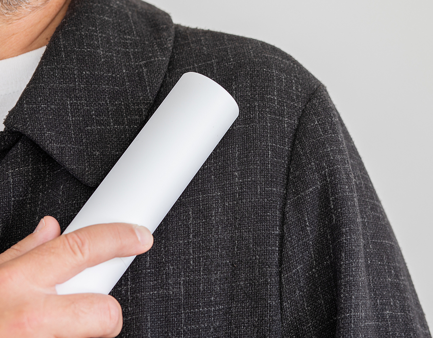 Rodillo Quitapelusas Steamery, rosa