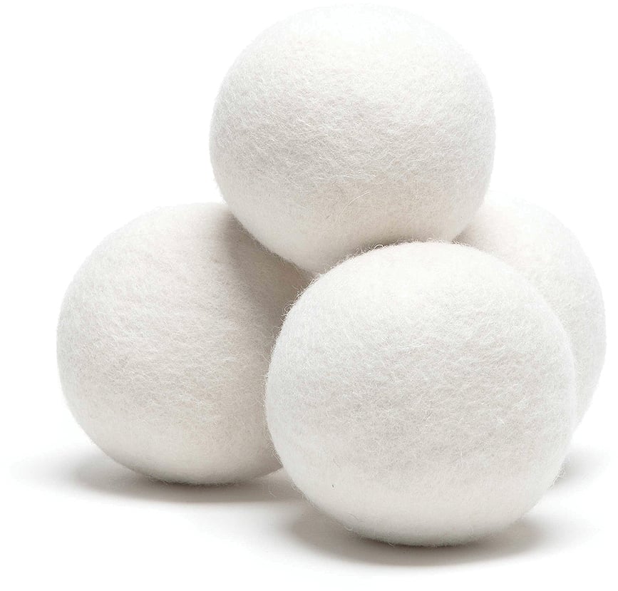 Steamery Boules de Séchage en Laine, Lot de 4