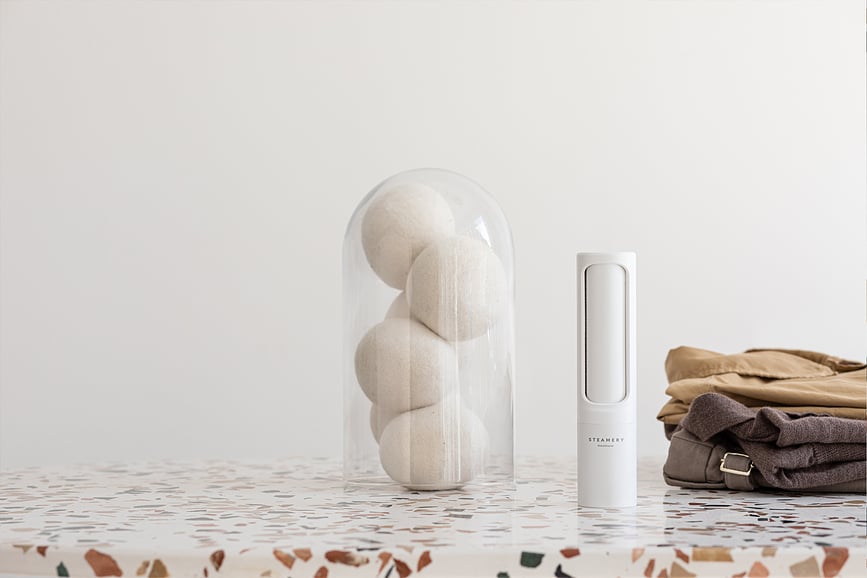 Steamery Rouleau Anti-Peluche, olive