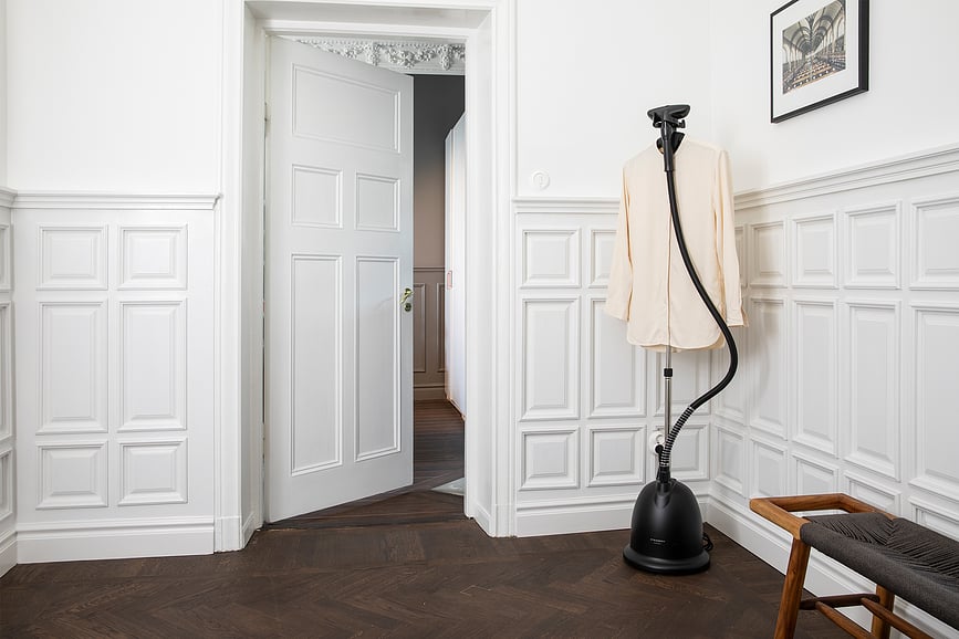 Vaporizador de Prendas vertical Cumulus, gris