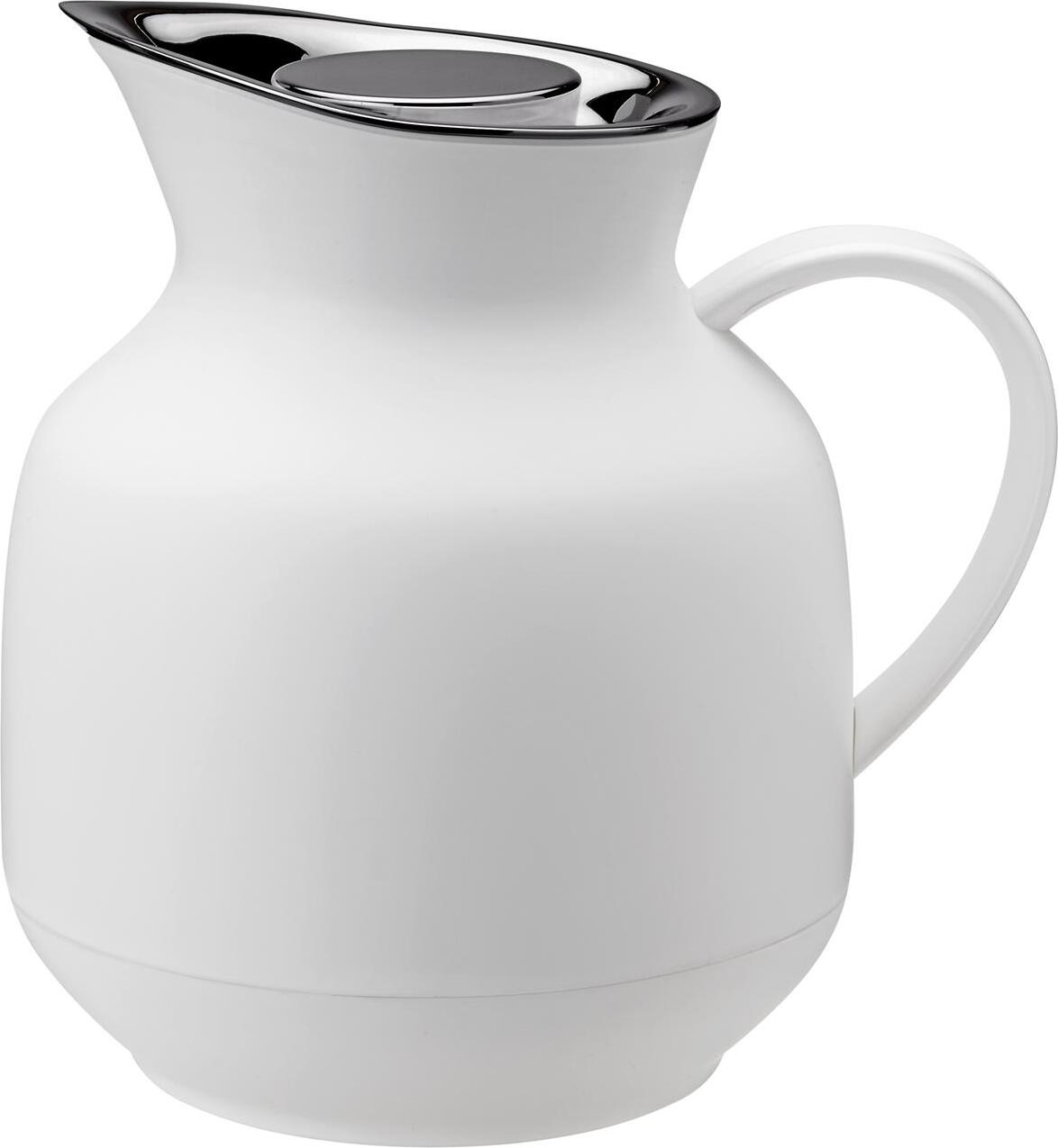 Amphora Isolierkanne für Tee weiß