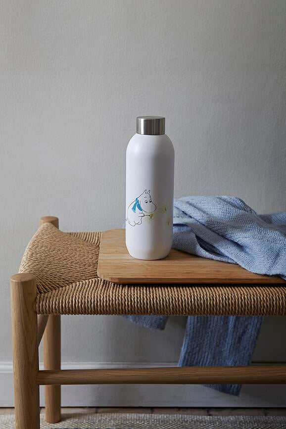 Botella Térmica Keep Cool Muminki, blanca