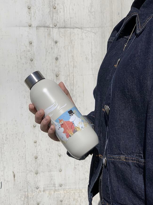 Botella Térmica Keep Cool Muminki, blanca