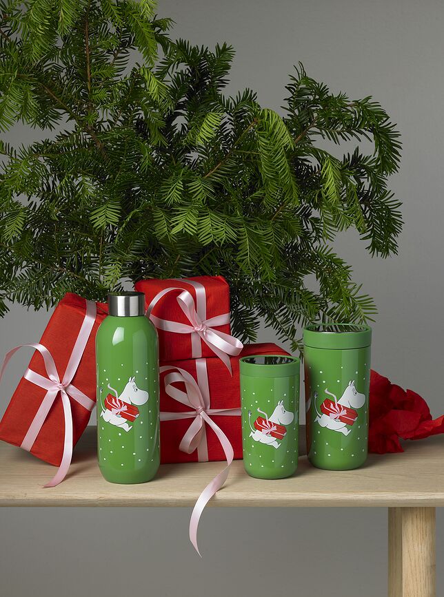 Botella Térmica Keep Cool Muminki, blanca