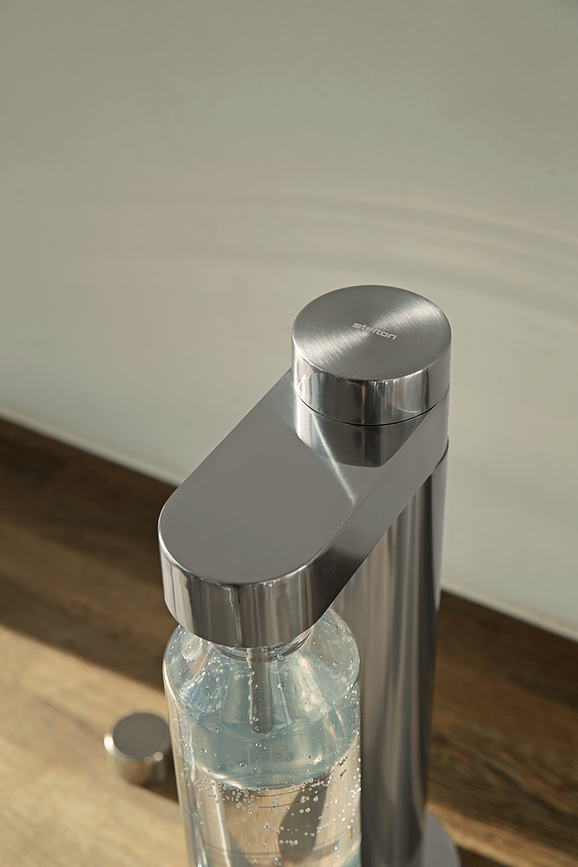 Carbonatador de Agua de acero Brus