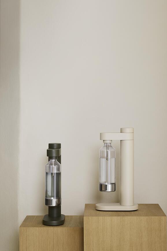 Carbonatador de Agua de acero Brus