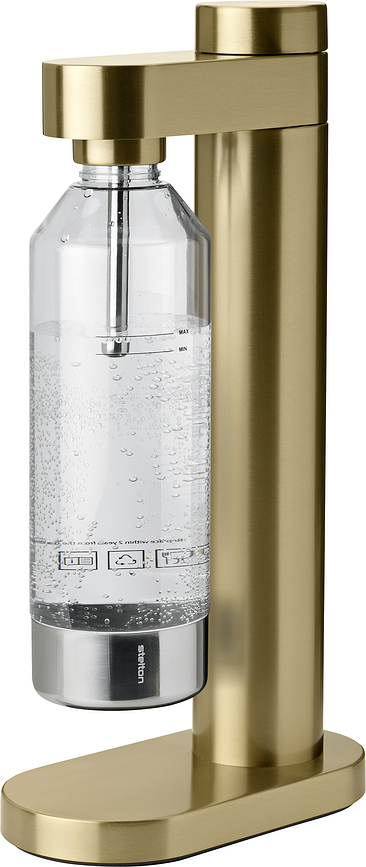 Carbonatador de Agua de latón cepillado Brus