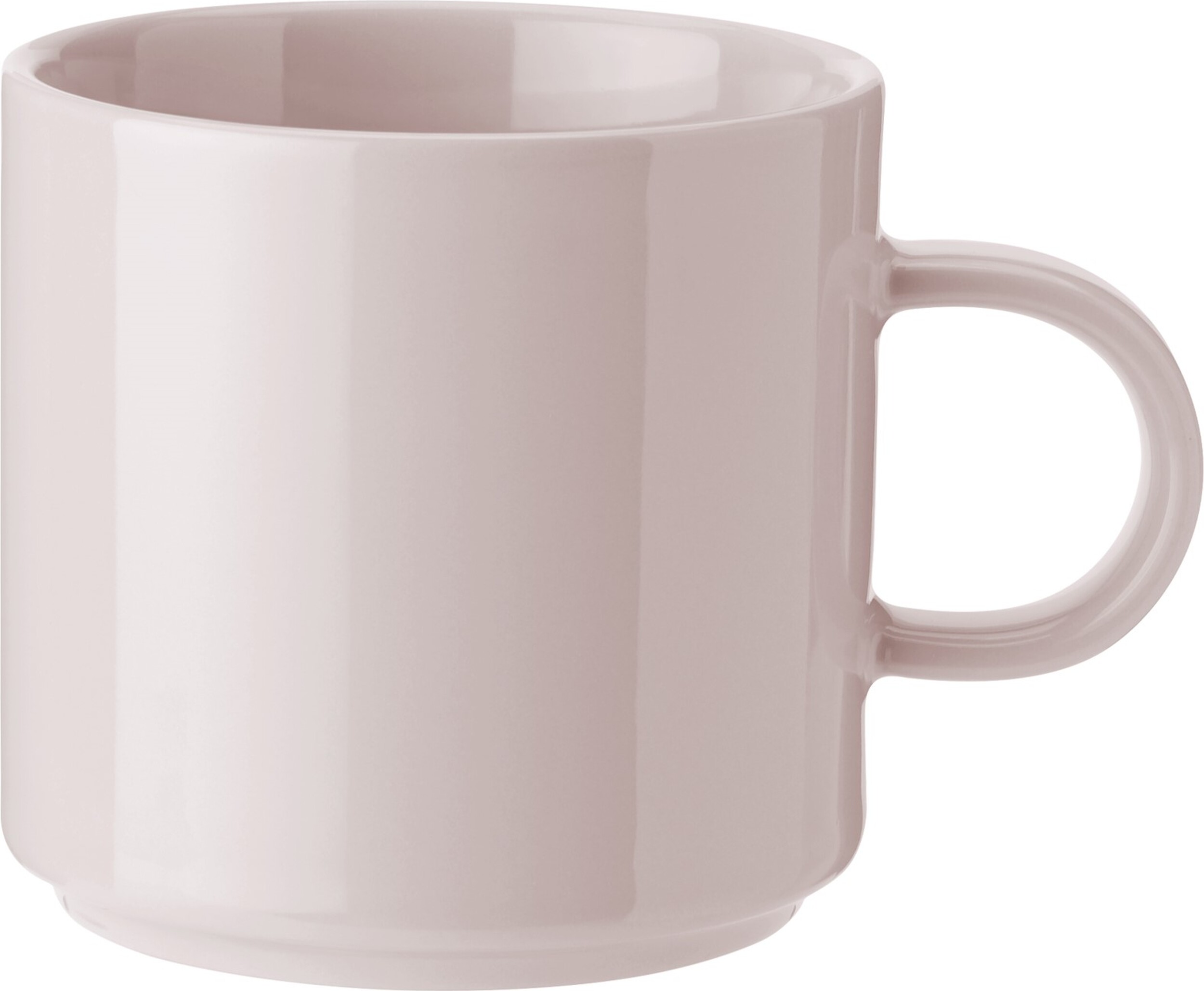 Keramik Becher Classic Becher 200 Ml Lavendelfarbig 2 St.