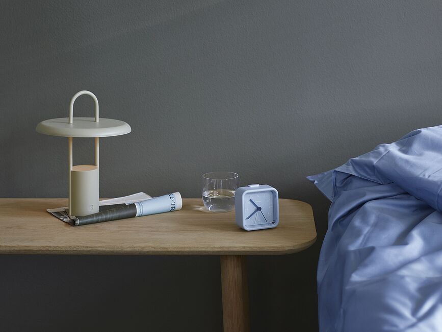 Despertador Okiru, celeste