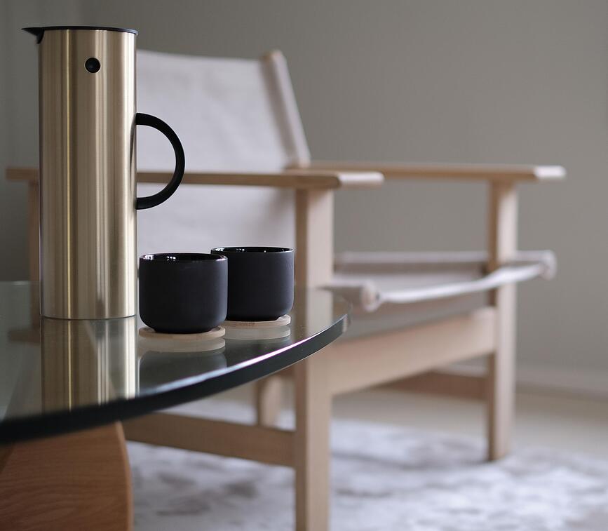 EM77 Termos vrč, brušena medenina