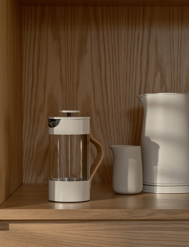 Emma French Press, 1 l, peščen