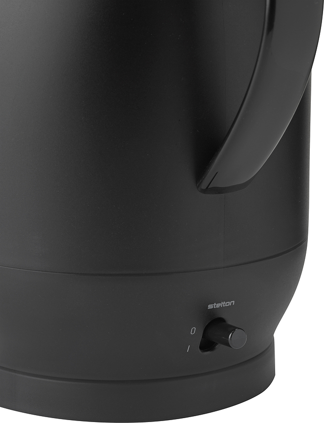 Hervidor eléctrico Amphora, 1,2 L, negro