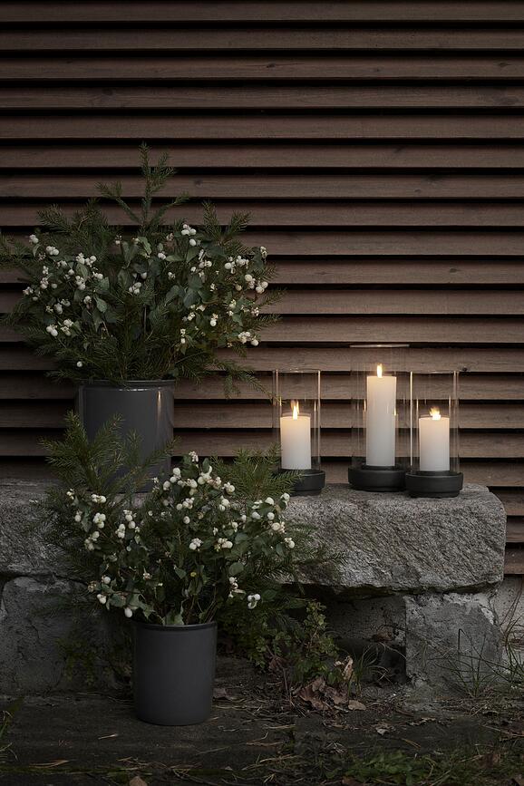 Hurricane Lanterne, 28,5 cm, noire