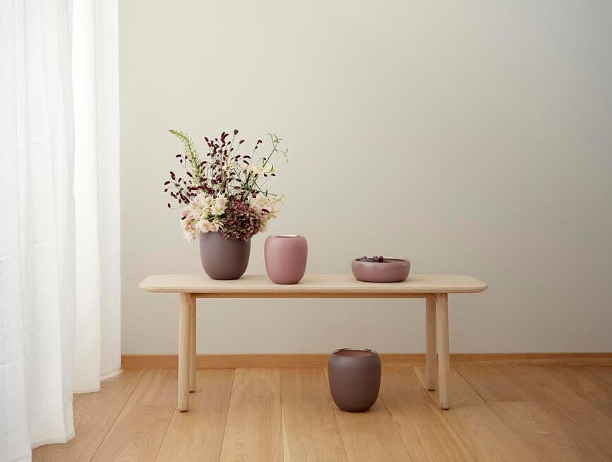 Jarrón Ora, 20 cm, menta