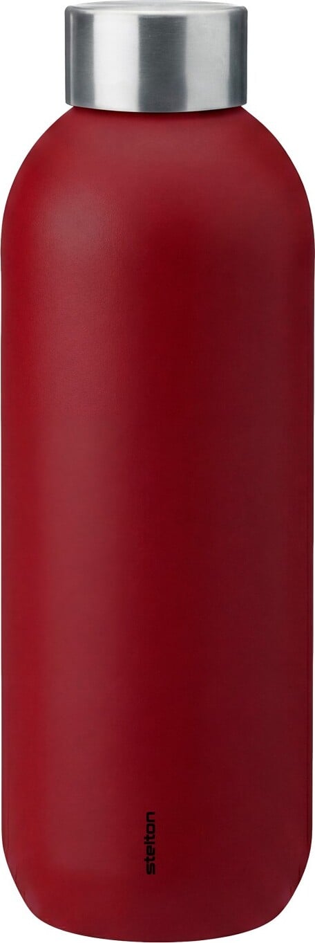 Keep Cool Thermoflasche 600 ml, Kirschrot, recycelt
