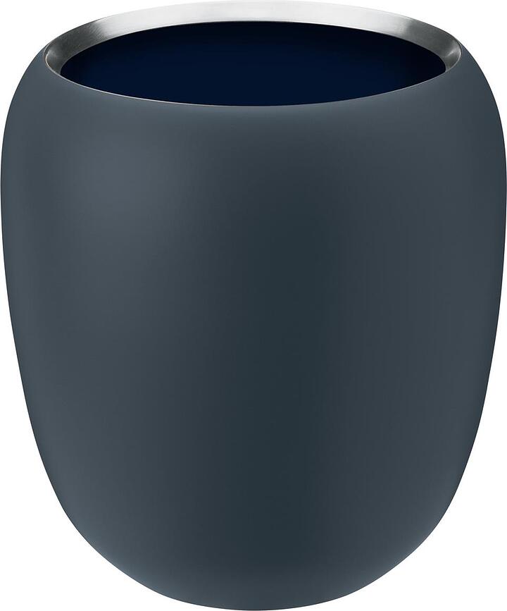 Ora Vase 17 cm, bleu marine