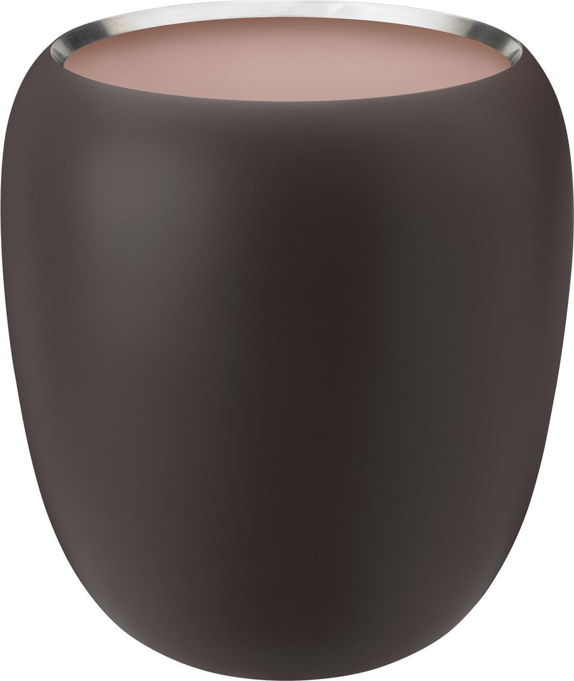 Ora Vase 20 cm braun