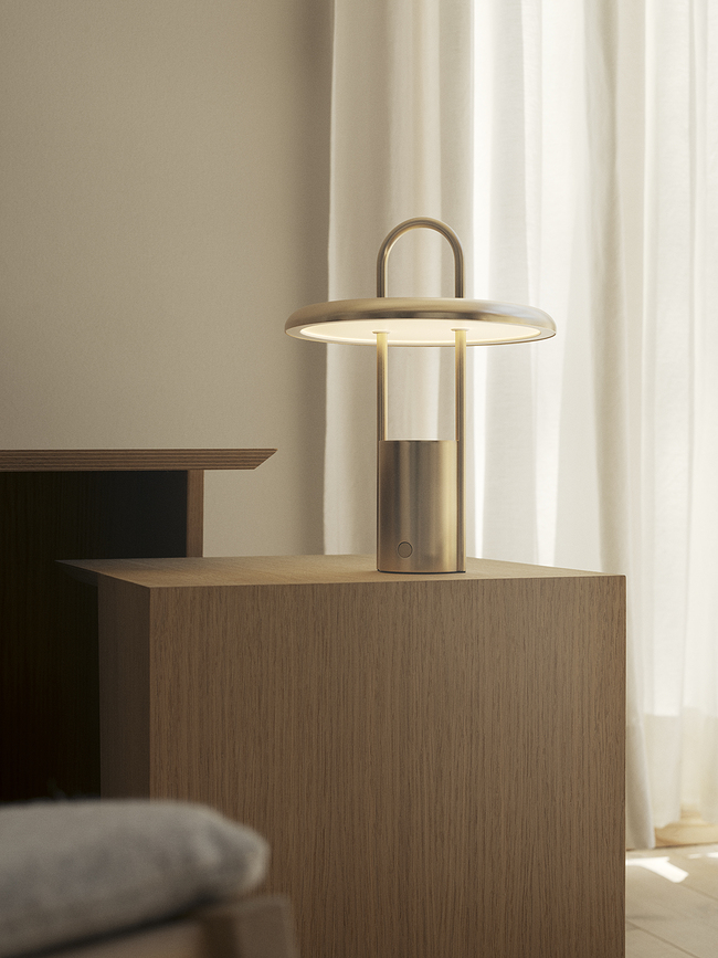 Pier Lampe LED, laiton