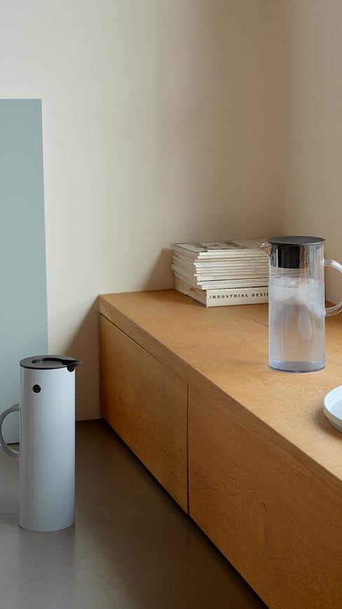 Stelton Κανάτα στρογγυλή, φιμέ