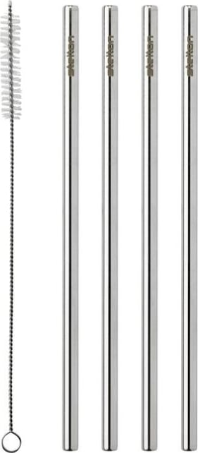 Stelton Strohhalme für Getränke mit Reinigungsfunktion 5 El.