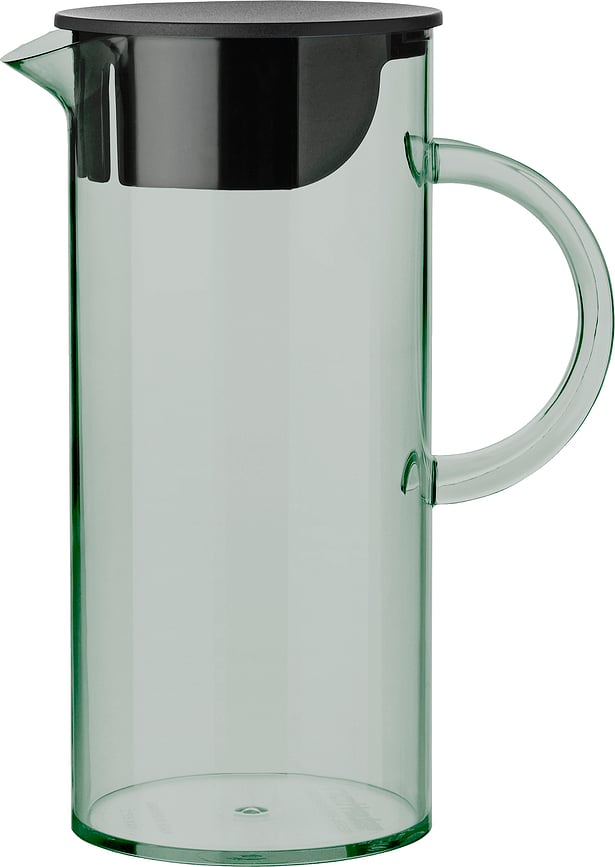 Stelton Wasserkrug rund verdunkeltes Grün