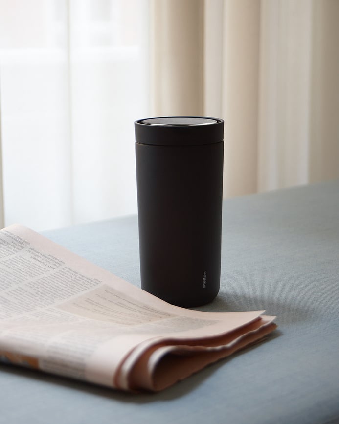 Vaso Térmico To-Go Click de doble pared de acero, 200 ml, rosa claro